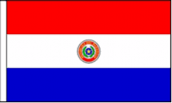 Paraguay Table Flags